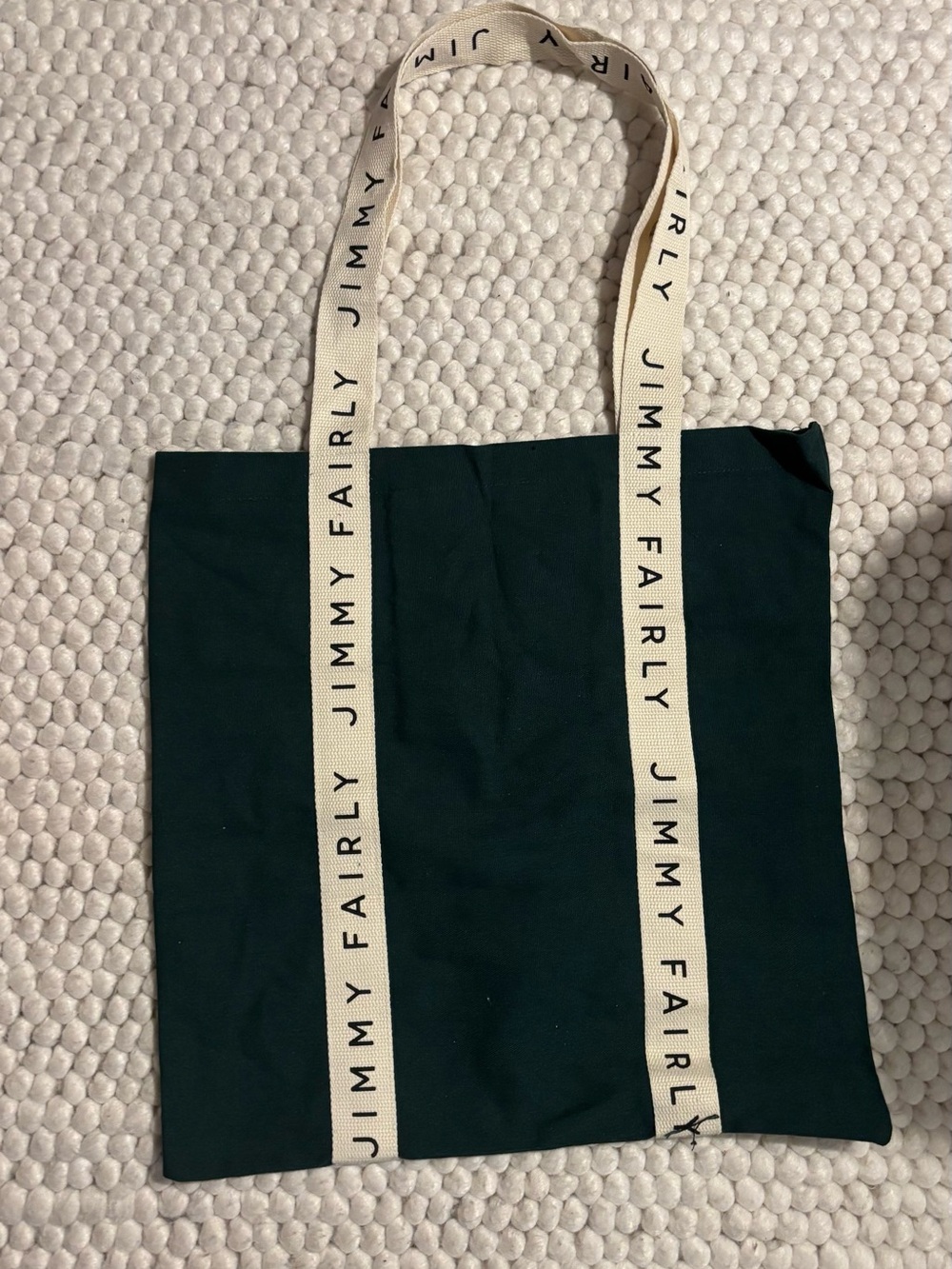 Jimmy Fairly Dark Green Tote Bag New